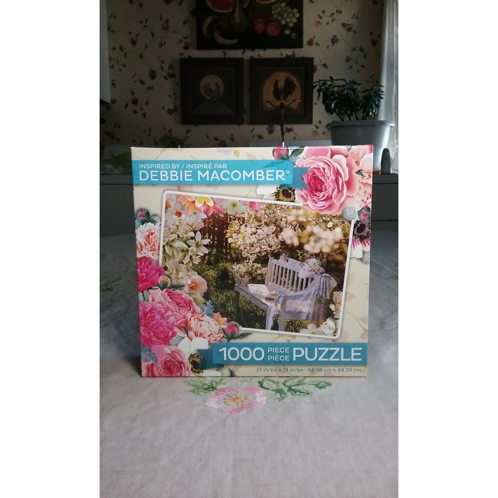 Debbie Macomber Garden Retreat 1000 Piece Jigsaw Puzzle New Sealed
